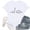 White, variant on Cute Dinosaur Graphic Tees for Women 2026 Summer Casual Short Sleeve Crewneck T Shirts