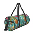 thumbnail image 4 of Sigee Pineapple Printed Multi-compartment Sports Gym Bag for Men and Women Large Capacity Travel Bag, Overnight Bag, 4 of 8