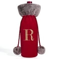thumbnail image 1 of Wine Bottle Set Decorative Letter Plush Wine Bottle Covers for Advent Holiday Dining Room Decor, 1 of 1