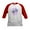 Red/White, variant on CafePress - Furby Let's Be Noo Lahs Kids Baseball T Shirt - Kids Cotton Baseball Jersey, 3/4 Sleeve Shirt