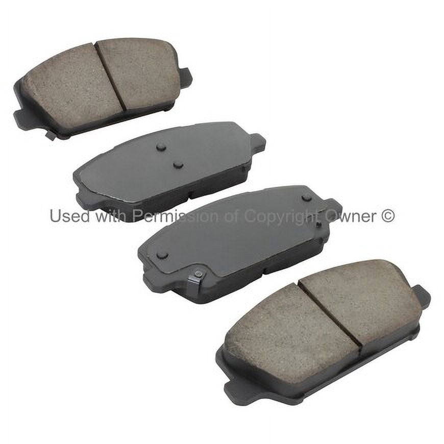 Mpa Electrical 1003-2049C Quality Built Black Series Ceramic Brake Pads W/