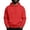 Red, variant on GrmtClth Hoodies for Men Relaxed‑Fit Long Sleeve Pullover Sweatshirt Drawstring Pocket Casual Daily‑Wear Hooded Tops