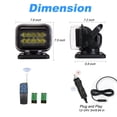 thumbnail image 4 of Foco LED Niceky de 50 W, 5000 lm, 12 V, 24 V, para camiones y barcos, 4 of 7