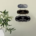 thumbnail image 2 of Signs ByLITA Designer Tea to Tequila Elegant Design Clear Messaging Durable Construction Easy Installation Sign (Brushed Gold) - Small, 2 of 5
