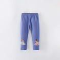 thumbnail image 2 of Little Girls Casual Stretchy Waist Pants Soft Kids Leggings Bottom Girls, 2 of 6