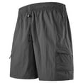 thumbnail image 5 of Athletic Shorts for Men - Men's Hiking Cargo Shorts Outdoor Work Casual Shorts with Pockets Quick Dry Athletic Workout Gym Shorts Outdoor Hiking Shorts with Pockets, 5 of 6