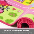 thumbnail image 2 of ORGOWEL kids Educational Rug for Playroom Area Rug Large Size Kids Play Rug Soft Non-Slip Washable Kid Car Road Carpet for Bedroom Playroom Nursery,Pink,3.3x5.2ft, 2 of 6