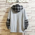thumbnail image 2 of Patchwork Pullover Hoodie Mens Contrast Color Hoodies Men, 2 of 6