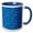 Blue/White, variant on 3drose, White Math Formulas on a Blue Background, 15oz Mug