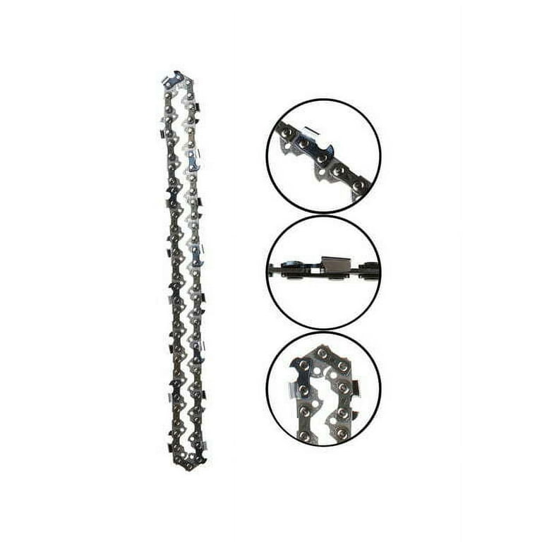  Opuladuo 3PC 8 Inch Chainsaw Chain, 8 Replacement Chain for  Black & Decker LPP120, LPP120B Pole Saw and More - 3/8 - .043 - 34 Drive  Links : Patio, Lawn & Garden