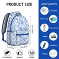 thumbnail image 6 of "Wildflower Themed Backpack for College - Sunflower Print Water-Resistant Backpack, Large Main Compartment, Comfortable for Daily Commute & Campus Use", 6 of 6