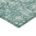 thumbnail image 3 of Addison Rugs Chantille Indoor/Outdoor Transitional Global Teal Machine Washable Rectangle Rug, 8' x 10', 3 of 7