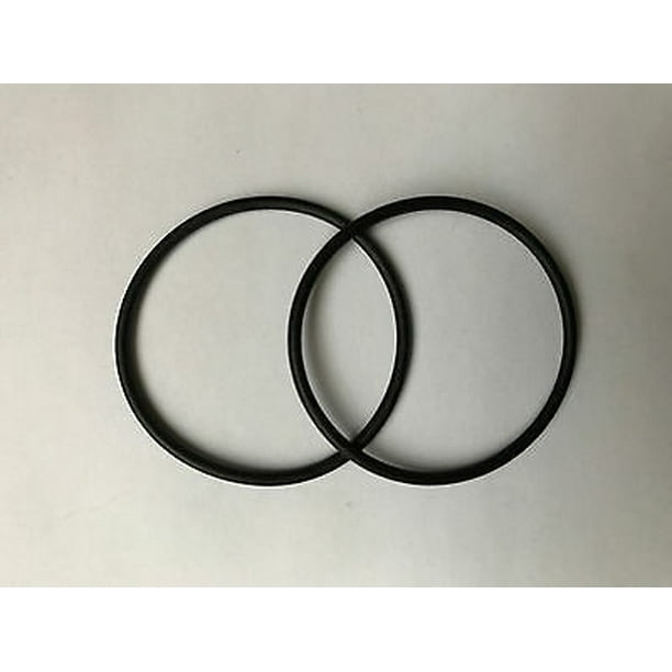 *NEW 2 Replacement BELT SET* FISHER DUAL CASSETTE Player Deck CRW870