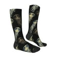 thumbnail image 3 of Balery Jellyfish Printed Novelty Socks Men's Women's Crew Socks Sports Socks Knee High Socks Cotton Socks Quirky and Cool Socks, 3 of 9