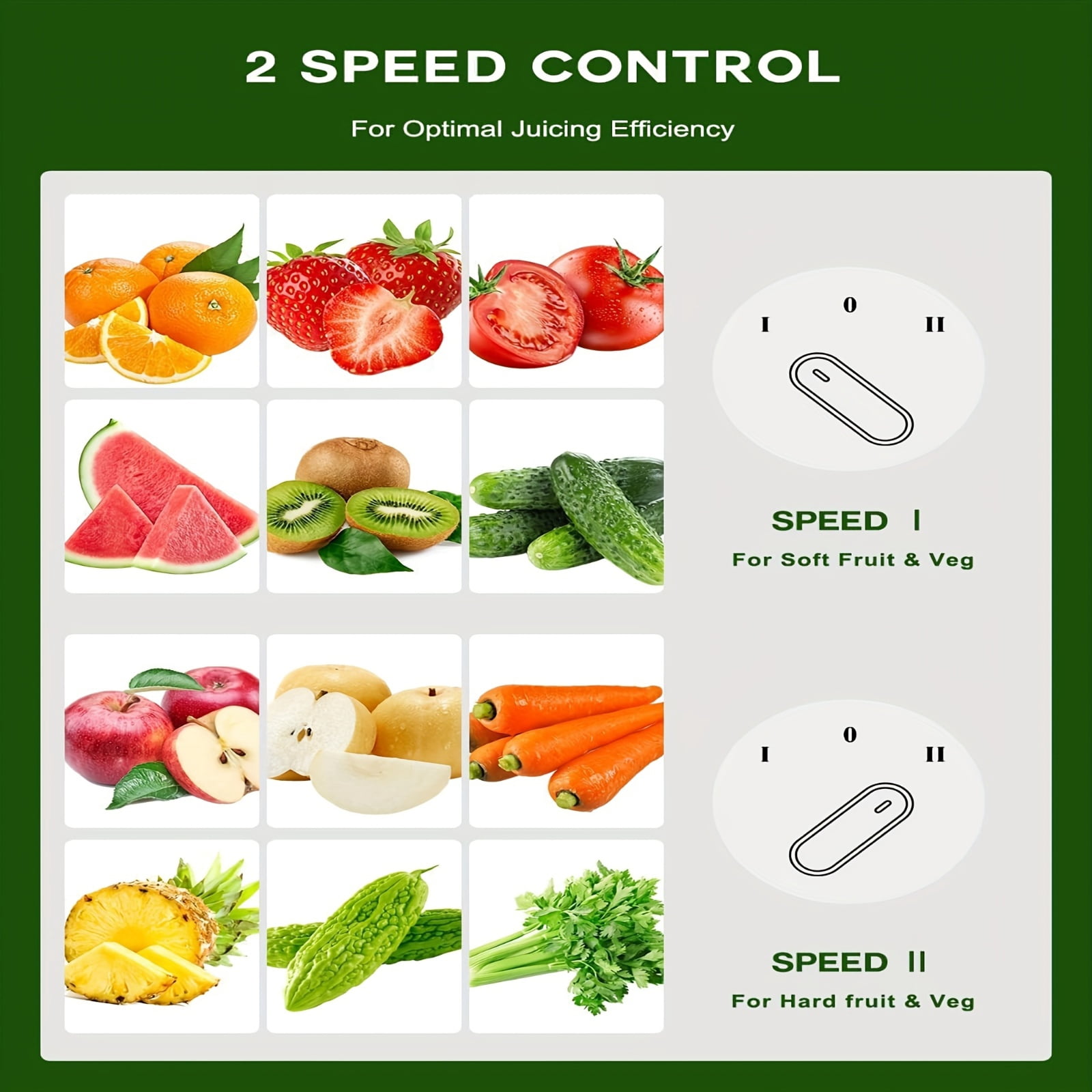Juicer Machine with 3" Wide Mouth - 3-Speed Centrifugal Juicer Extractor for Fruits and Vegetables, Multi-Function Juice Blender Mixer Food Processor, Easy Clean Detachable, High Juice Yield Fast Jui