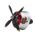 thumbnail image 4 of Fighter Aircraft Model Car Vent Clip On Scent Dispenser With Moving Rotor And Essential, 4 of 8