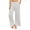 Light Gray, variant on Ekouaer Pajama Pants for Women Soft Comfy Pajama Bottoms Casual Stretch Wide Leg Pants with Pockets