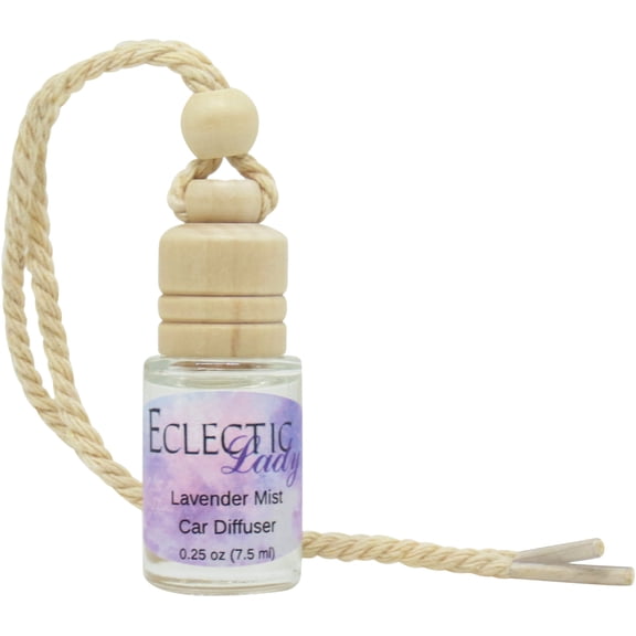 Lavender Mist Scented Car Diffuser by Eclectic Lady, 7.5 ml, Air Freshener, Premium Grade Fragrance