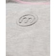 thumbnail image 4 of MeMoi Girls Boxy Striped Long Sleeve T-Shirt - Girls - Female, L, Gray Heather, 4 of 4