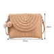 thumbnail image 2 of Bolsos cruzados de verano Cartera tejida de paja hecha a mano para vacaciones Caqui Ndcxsfigh  Para Estrenar, 2 of 2