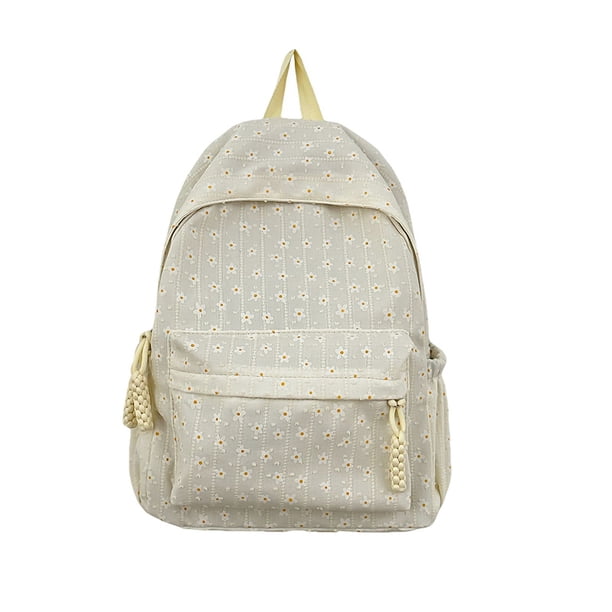 Mochila Floral Lindas Niñas Multibolsillos Al Aire Libre
