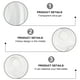 thumbnail image 5 of 2 pares de taloneras ortopédicas, plantillas correctoras de gel adhesivas para zapatos, 5 of 7