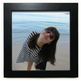 thumbnail image 1 of Marco cuadrado Unbranded Ellie Yao Playa Mar ola 8 x 8 6 x 6, 1 of 4