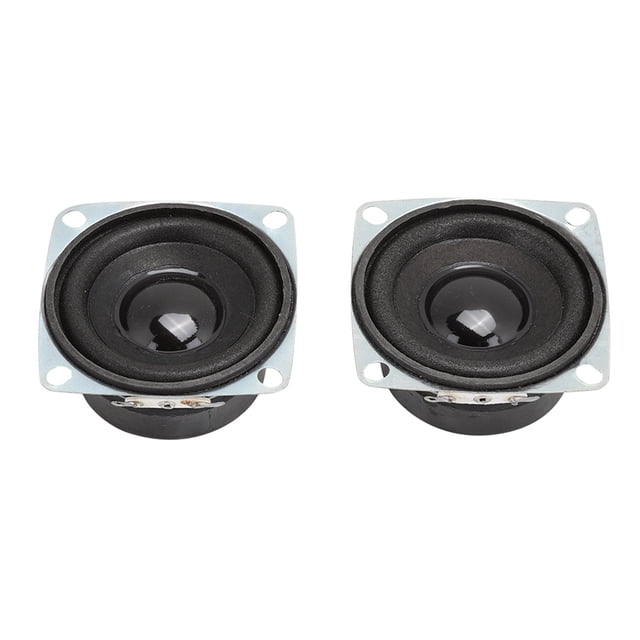 2 altavoces Bluetooth de rango completo, 2 pulgadas, 4 Ω, 3 W, alta sensibilidad y graves potentes