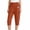 Brown, variant on Womens Capris for Summer Clearance Capri Pants Knee Length Elastic Waist Pedal Pushers Dressy Casual Capri Cropped Trouser with Pockets Beige 2XL