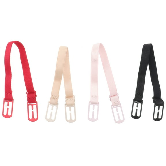 Raindrops 4Pcs Suspender Belt Lingerie Straps Anti-slip Straps for Women