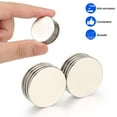 thumbnail image 2 of Spencer 16Pcs Neodymium Rare Earth Disc Magnets, 30mm x 2mm (1.2"x0.08") Grade N52 Super Strong Magnets with Double-Sided Adhesive, 2 of 9