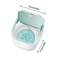 thumbnail image 2 of asddcavvf Mini Washing Machine Laundry Barrel Washer Underwear Socks Washer Portable Personal Rotating Turbine Washer Convenient For Home Dormitory 7th Generation Spray, 2 of 8