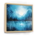 thumbnail image 2 of Designart "Harmonious Blue Northern Sky" Sky Floater Framed Canvas Wall Art, 2 of 5