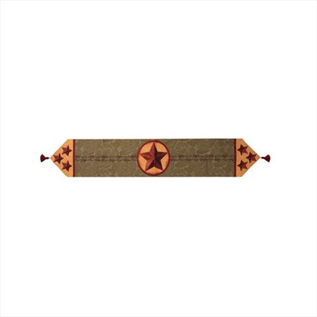 Tapis de Table Western Star Table Runner - A - H 13 x W 72