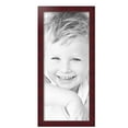 thumbnail image 2 of ArtToFrames 12" x 28" Cherry Picture Frame, 12x28 inch Red MDF Poster Frame (WOM-4333), 3 Pack, 2 of 8