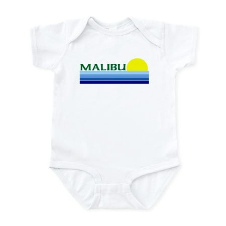

CafePress - Malibu California Infant Bodysuit - Baby Light Bodysuit Size Newborn - 24 Months