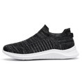 thumbnail image 5 of Yindaity Mens Slip On Shoes Men's Slip on Shoes Casual Shoes Lightweight Breathable Anti-Slip Sneakers (Black,10), 5 of 6