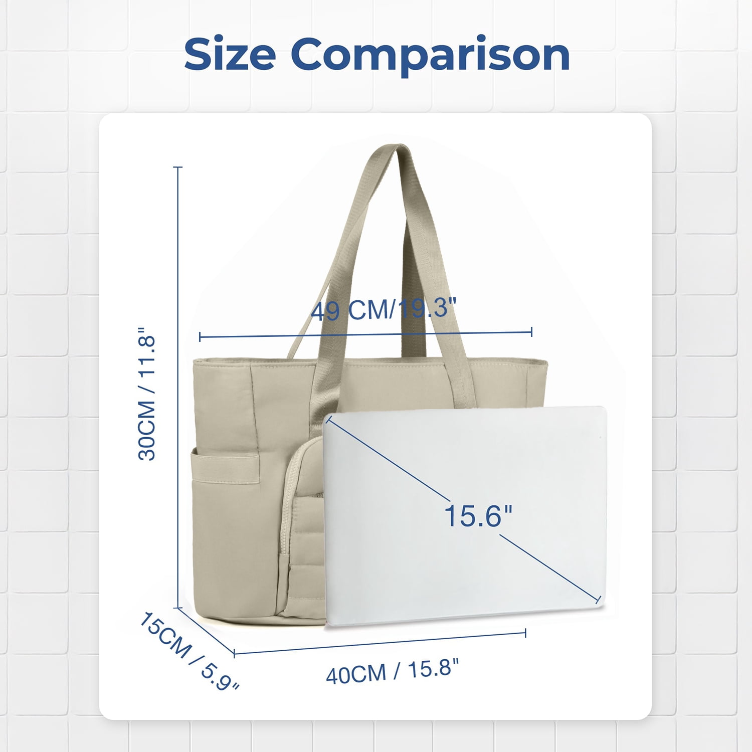 Gynky Tote Bag for Women, Gym Bag Multi-Pocket Lightweight Duffel Bags Puffy Yoga Mat Bag with Compartments, Quilted Large Nurse Shoulder Handbag Yoga Bag Travel Duffle for Work Dance Sports