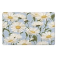 thumbnail image 1 of Comfort at its Best Soft Superfine Fiber Flower Bath Rugs - Non Slip, Machine Washable, Perfect for Bathroom & Shower, 20x32 inch, 1 of 5