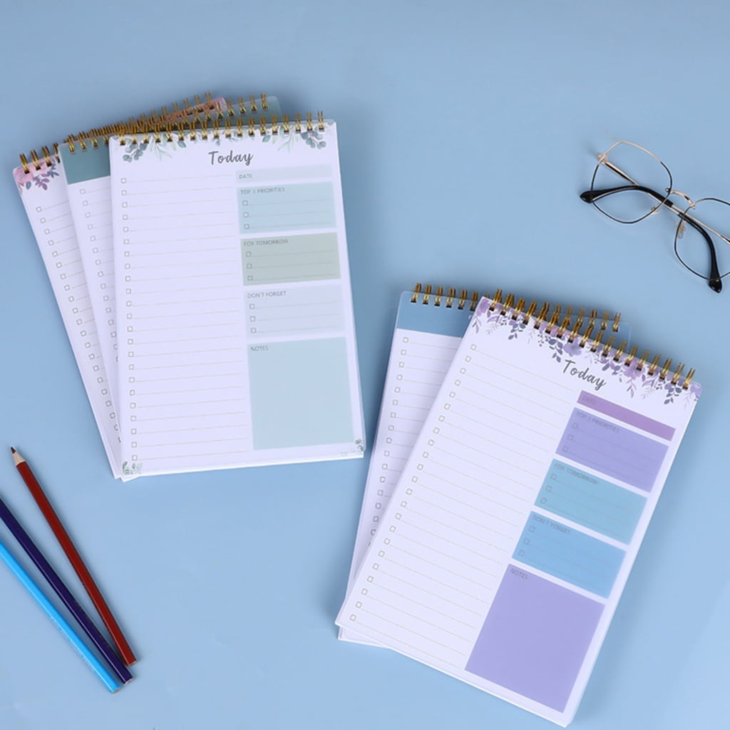 Daily Planner Weekly Planner Notepads Management Notebook Personal Organisers