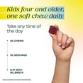 thumbnail image 6 of MegaFood Kids One Daily Multivitamin Soft Chews - Grape Flavor - Age 4+ - 30 Servings, 6 of 9