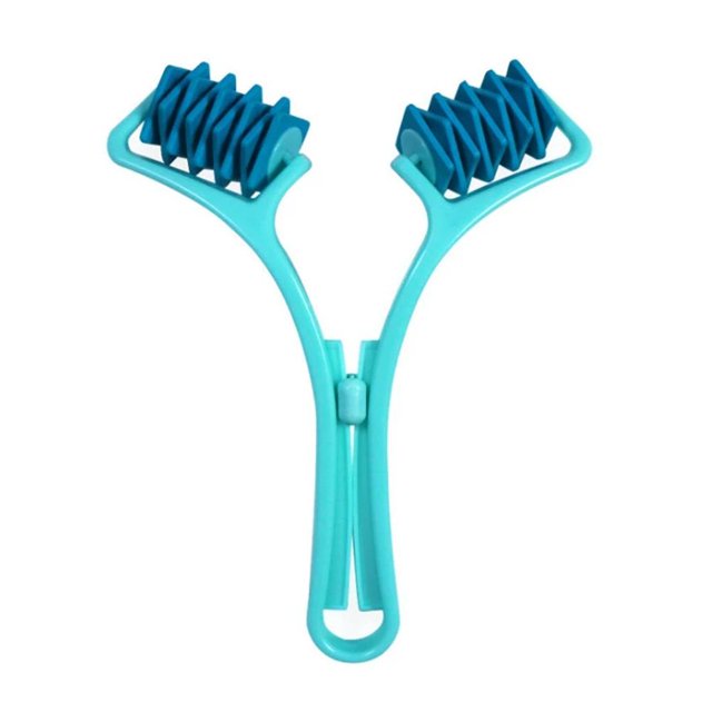 Rodillo De Masaje Facial Con Forma De Y, Masajeador Facial Con Rodillo De Masaje, Masajeador De Cuello Y Hombros Para Hombres Y Mujeres Advancent CE008474-00