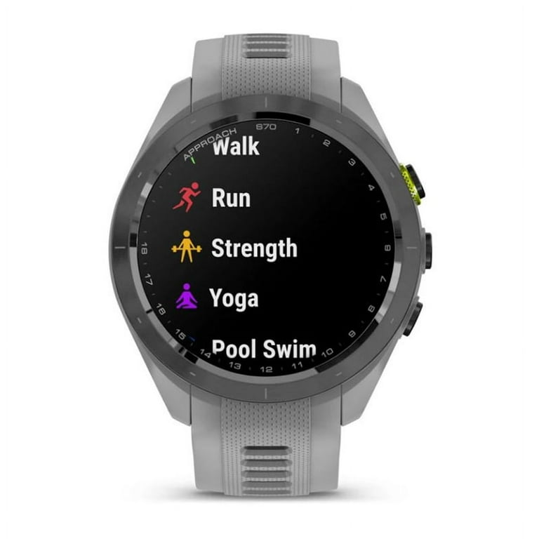 Garmin Approach S70 42mm GPS Golf Watch w/ HR Monitor Garmin Approach S70 42mm GPS Golf Watch w/ HR Monitor