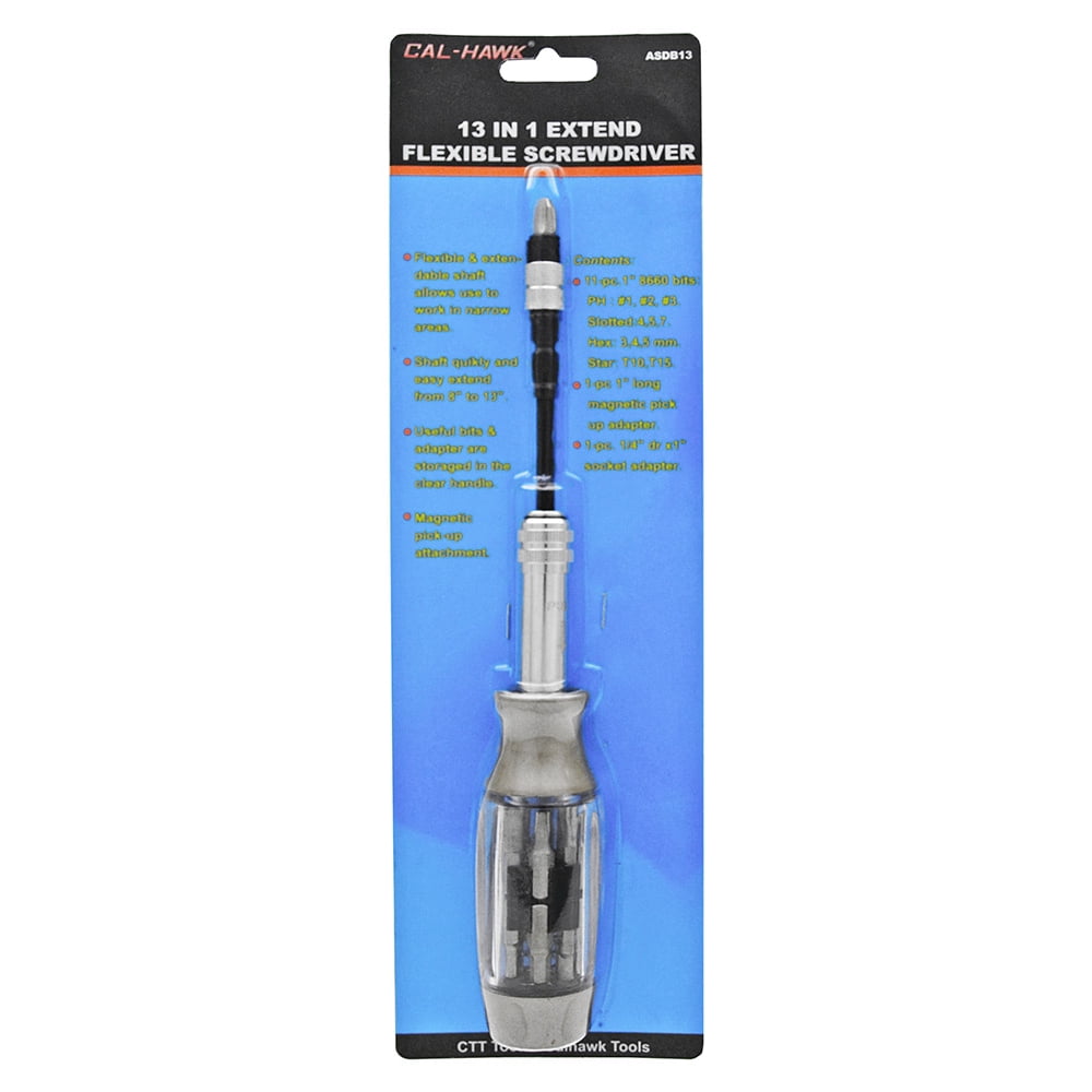 13 in 1 Extendable & Flexible Screwdriver