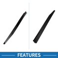 thumbnail image 6 of Unique Bargains Car Side Skirt 118cm/46.46in Exterior Rocker Splitter Diffuser Kit Universal ABS Gloss Black, 6 of 7