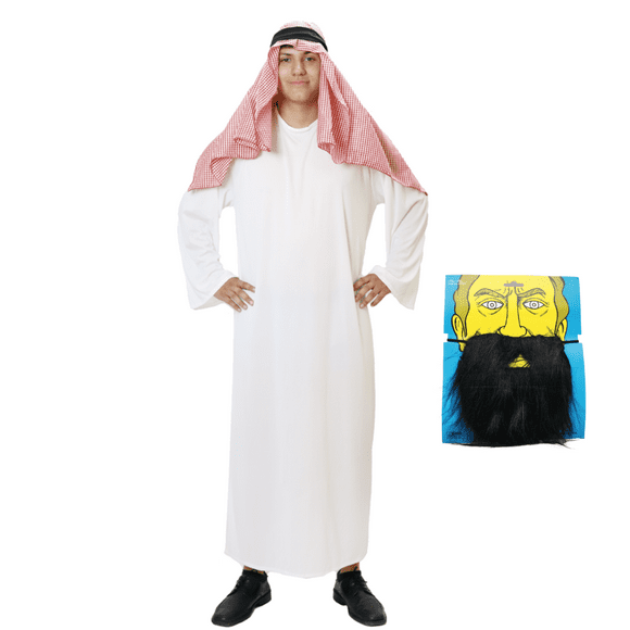 Disfraz Jeque Arabe Clasico Fx Costumes para Hombre Talla XXL