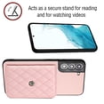 thumbnail image 4 of Allytech Galaxy S22 Plus Wallet Case with Shoulder Strap, RFID Blocking Luxury PU Leather Shockproof Cards Slots Stand Anti-Scratch Magnetic Closure Phone Case for Samsung Galaxy S22 Plus, Pink, 4 of 9