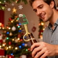 thumbnail image 4 of Elainilye Christmas Themed Gold Bottle Opener for Beer Creative Holiday Gift Parties and Celebrations, 4 of 7