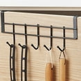 thumbnail image 5 of Over The Cabinet Door Hooks, Furenl Kitchen Cabinet Rack Hook, Over-The-Door Hooks & Bathroom Hanger For Clothes, Towels & Storage, 5 of 8