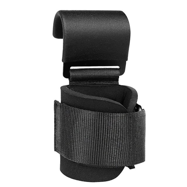 Performance Enhancer for Gym Use—Functional Lifting Hooks with Wrist Support for Pull Ups and Weight Training